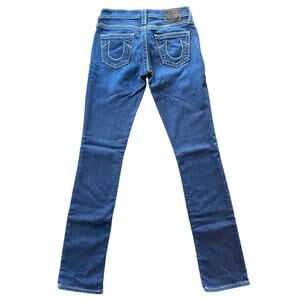 NWOT TRUE RELIGION "Cora" straight leg Women's Jeans (27 x 33)